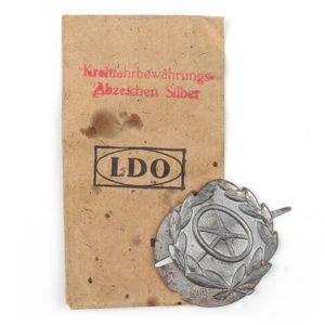 WH Drivers Proficiency Badge in Silver