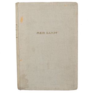 Adolf Hitler's 'Mein Kampf' - printed in Riga