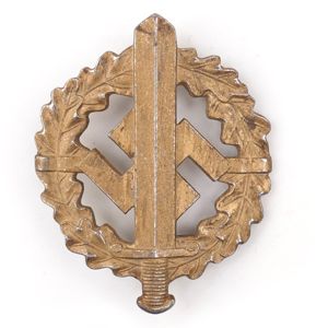 SA Sports Badge in Gold