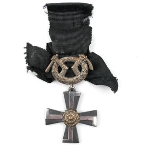 Finnish Cross of Liberty - Mourning Cross 1941
