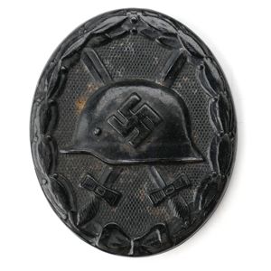 Verwundeten Abzeichen in Schwarz '126' - 'EH'