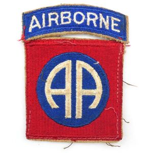 WW2 US 82nd Airborne Division Patch