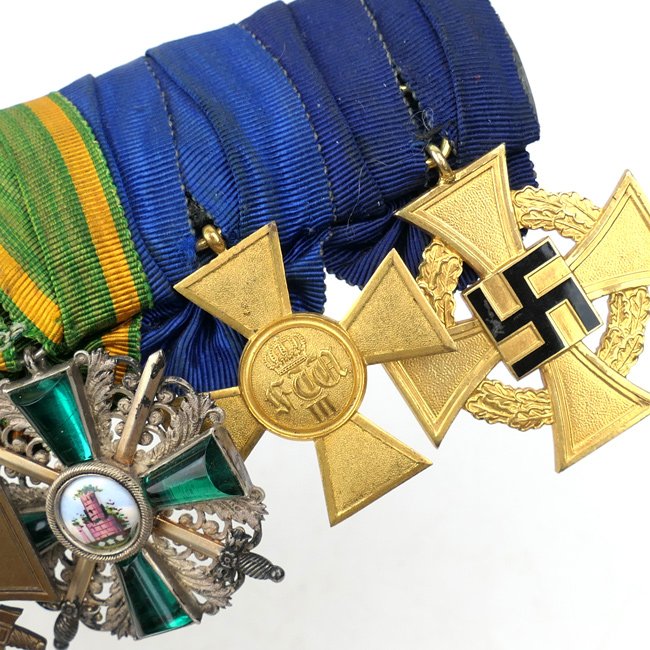 German 6-Piece Medal Bar 'Zähringer Lion' — image 4