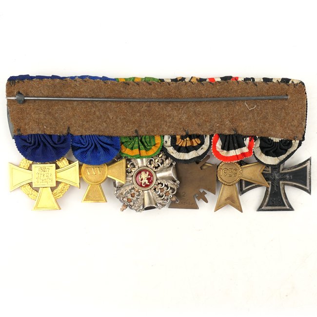 German 6-Piece Medal Bar 'Zähringer Lion' — image 5