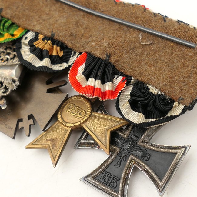 German 6-Piece Medal Bar 'Zähringer Lion' — image 6