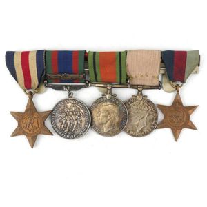 5-piece Canadian Medal Bar
