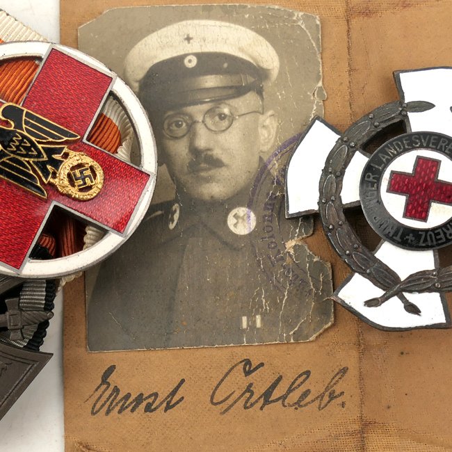 Small German DRK Red Cross Grouping — image 2