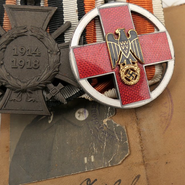 Small German DRK Red Cross Grouping — image 3