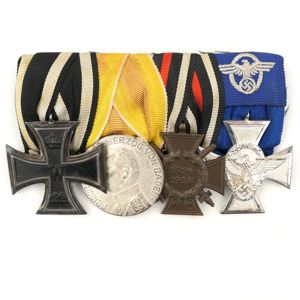 Polizei 4-Piece Medal Bar 'Baden'