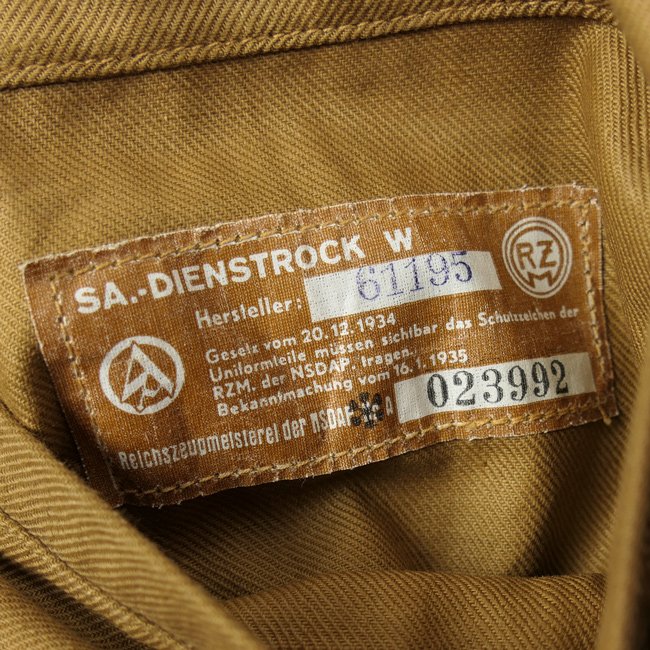 SA Rottenführer's Service Tunic — image 9