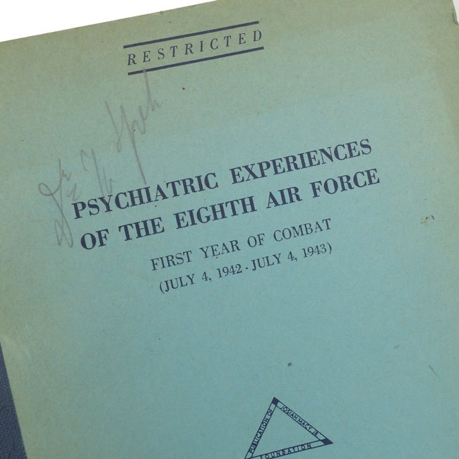 USAAF 'Psychiatric experiences of the eighth Air Force' Book — image 2