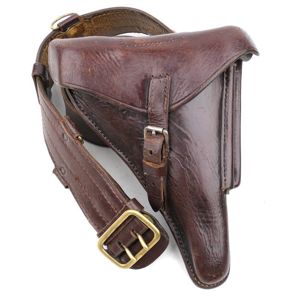 WW2 Finnish M23 P08 Luger Holster & Belt