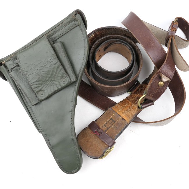 Finnish L-35 Lahti Pistol Holster & Belt — image 6