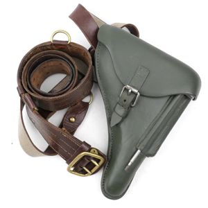 Finnish L-35 Lahti Pistol Holster & Belt