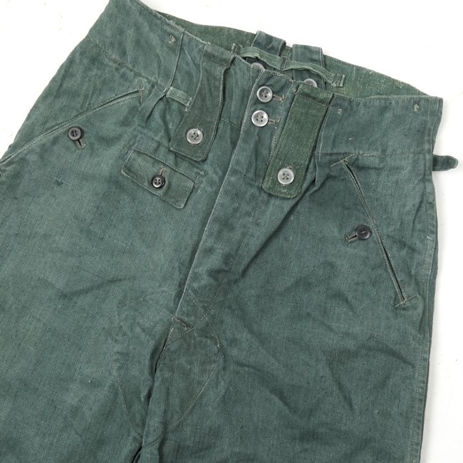 WH (Heer) M43 'Drillich' Combat Trousers — image 3