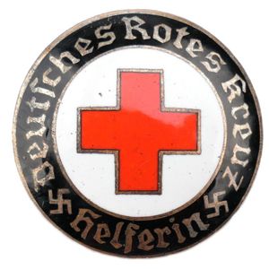 DRK 'Helferin' brooch