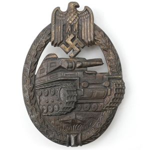 'Panzerkampfabzeichen in Bronze' - Meybauer