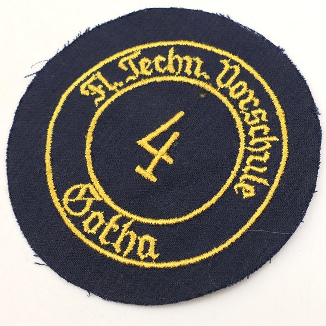 Flieger-HJ 'Fl. Tech.Vorschule Gotha 4' Arm Patch — image 2