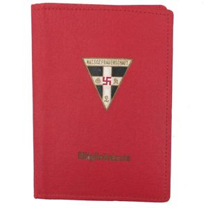 'Nat Soz Frauenschaft' Members Booklet Cover