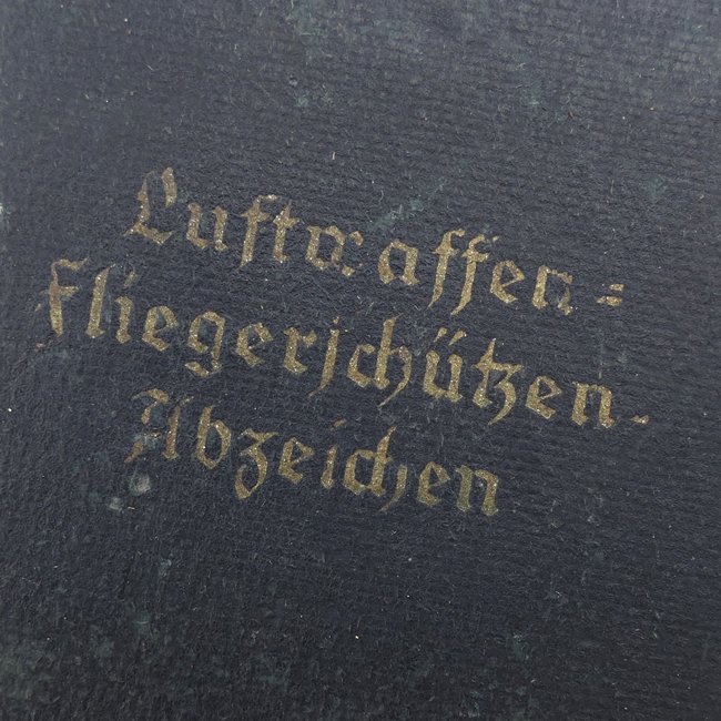 Cased Luftwaffe Air Gunner Badge — image 11