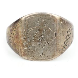 German 'Krim 1943' Souvenir Ring