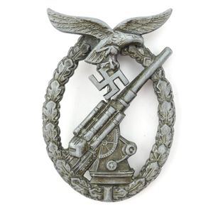 Luftwaffe Flak Artillery War Badge 'W.H.'