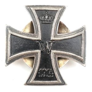 Screw-back WW1 Iron Cross 1st Class 'Otto Schickle'