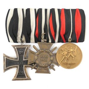 3-Piece Medal Bar