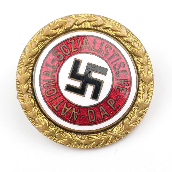 NSDAP Golden Party Badge '21435' — image 2