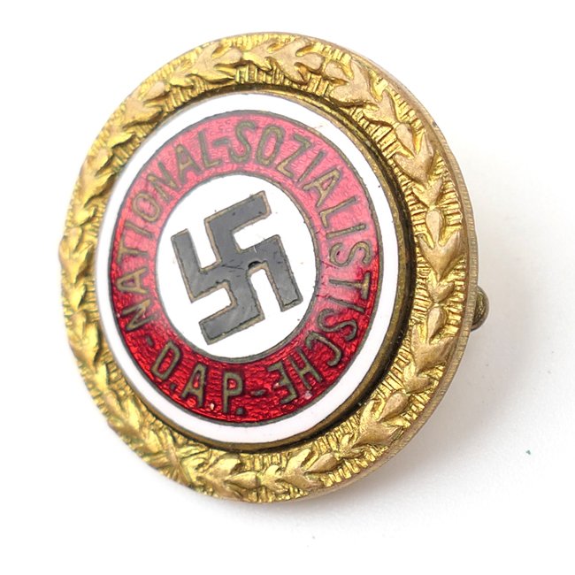 NSDAP Golden Party Badge '21435' — image 3