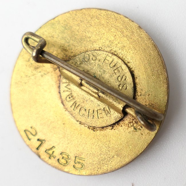 NSDAP Golden Party Badge '21435' — image 6