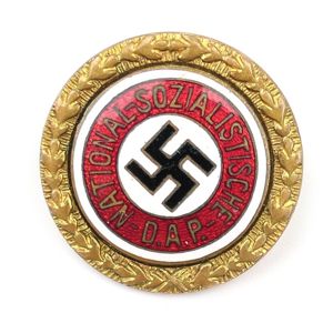 NSDAP Golden Party Badge '21435'