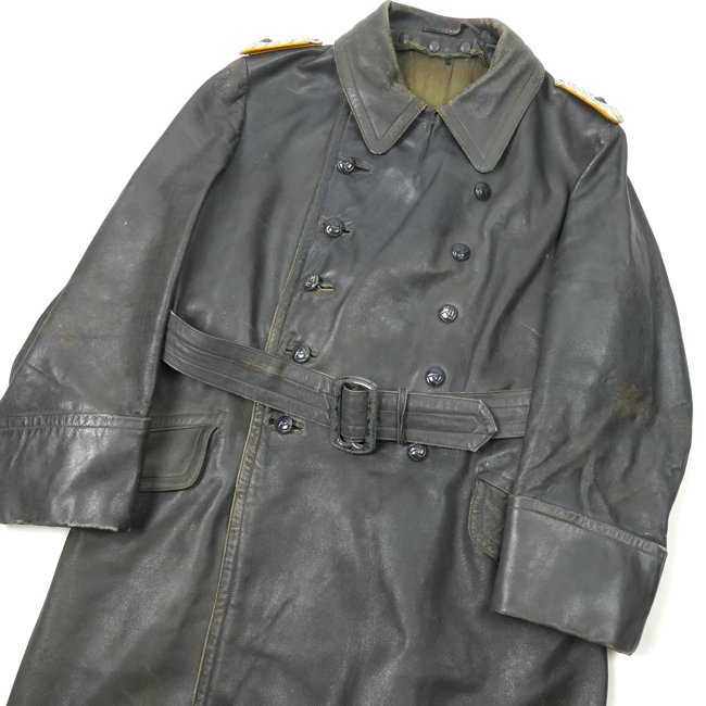 Luftwaffe Major's Leather Greatcoat — image 3
