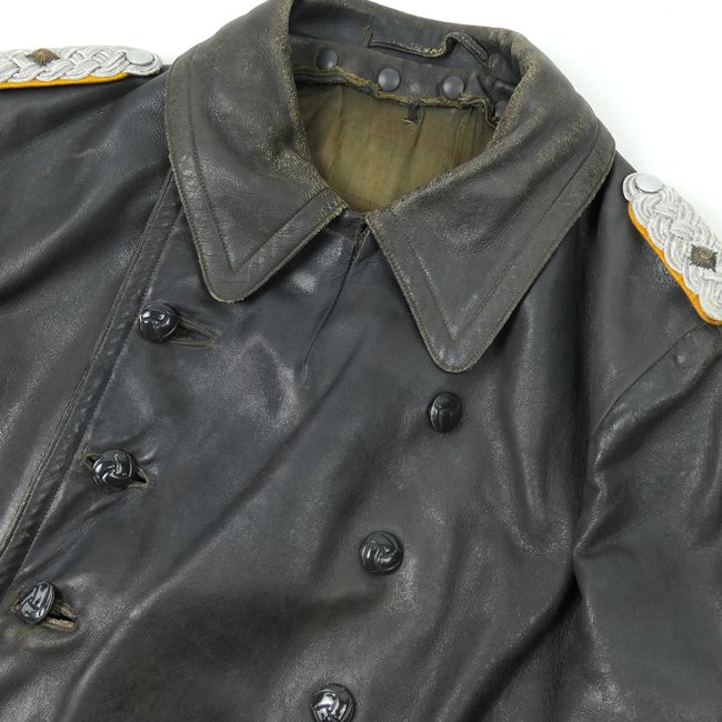 Luftwaffe Major's Leather Greatcoat — image 4