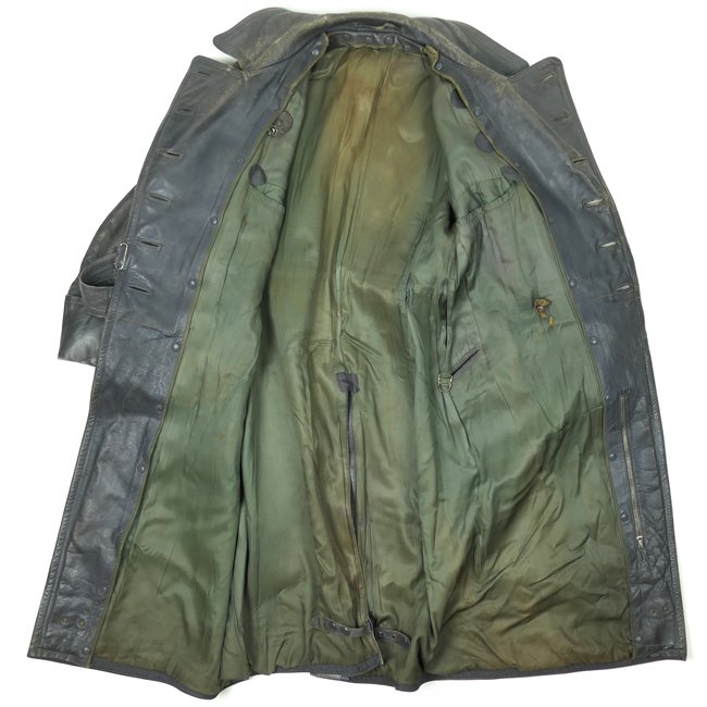Luftwaffe Major's Leather Greatcoat — image 7
