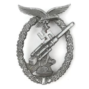 Luftwaffe Flak Artillery War Badge 'GWL'