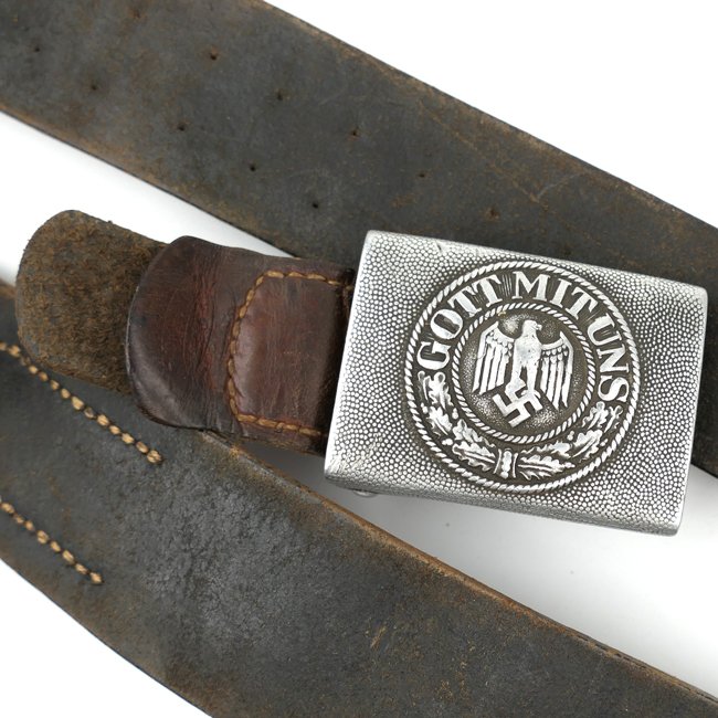 WH (Heer) EM/NCO's Belt & Buckle — image 2