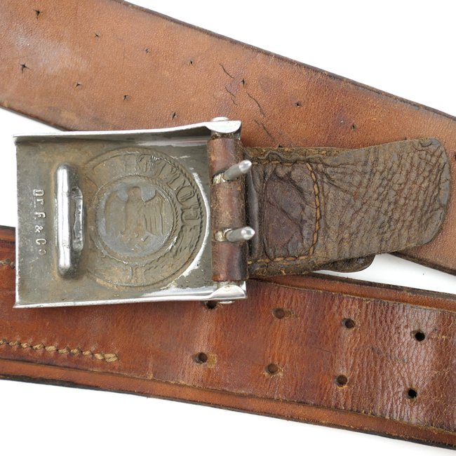 WH (Heer) EM/NCO's Belt & Buckle — image 5