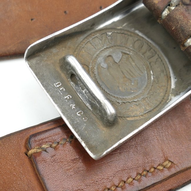 WH (Heer) EM/NCO's Belt & Buckle — image 6