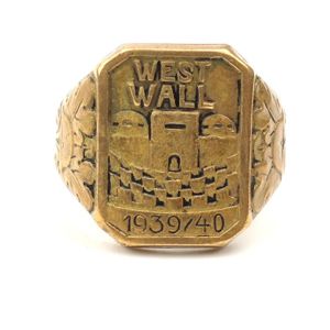 German 'Westwall 1939-40' Souvenir Ring
