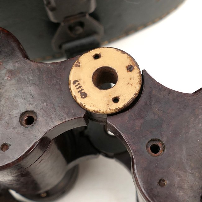 Rare Cased Bakelite 6x30 Binoculars 'Dienstglas' — image 10