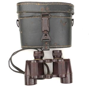 Rare Cased Bakelite 6x30 Binoculars 'Dienstglas'