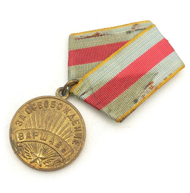 Russian Medal for the Liberation of Warsaw — image 2