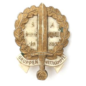 'SA Gruppe Donau Gruppen Wettkämpfe' 1939 Tinnie