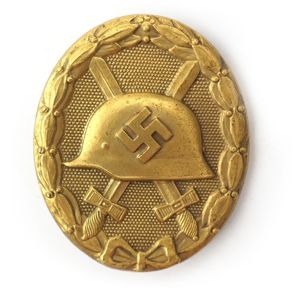 Wound Badge in Gold