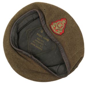 Canadian RCOC Khaki Beret 1944