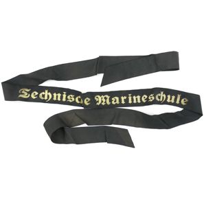 Kriegsmarine 'Technische Marineschule' Cap Tally