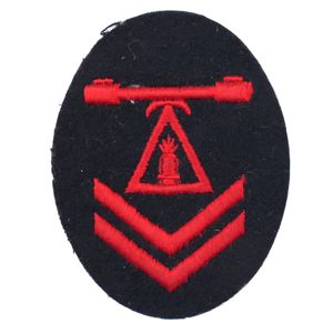 Kriegsmarine Anti-Aircraft Range Finder Operator NCO's Career Sleeve Insignia