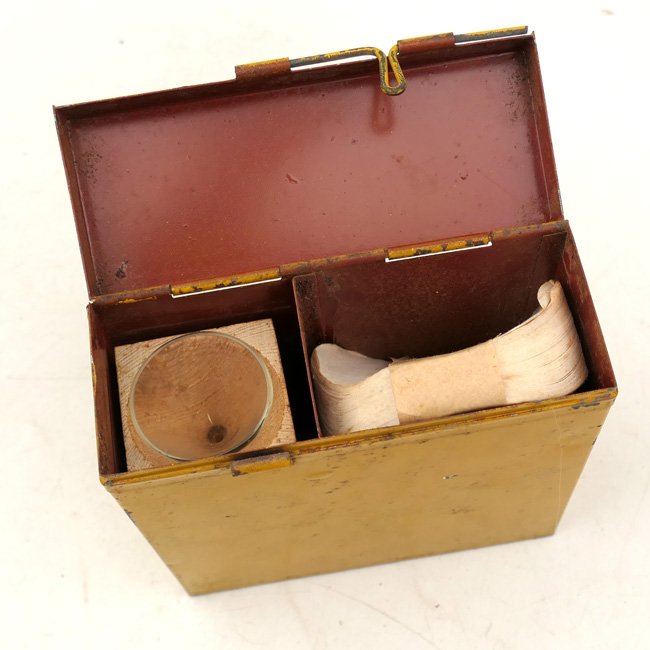 Wehrmacht Medical Storage Box with Contents — image 3