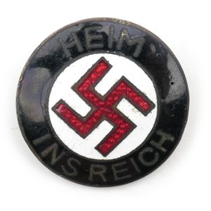 'Heim ins Reich' Membership Badge